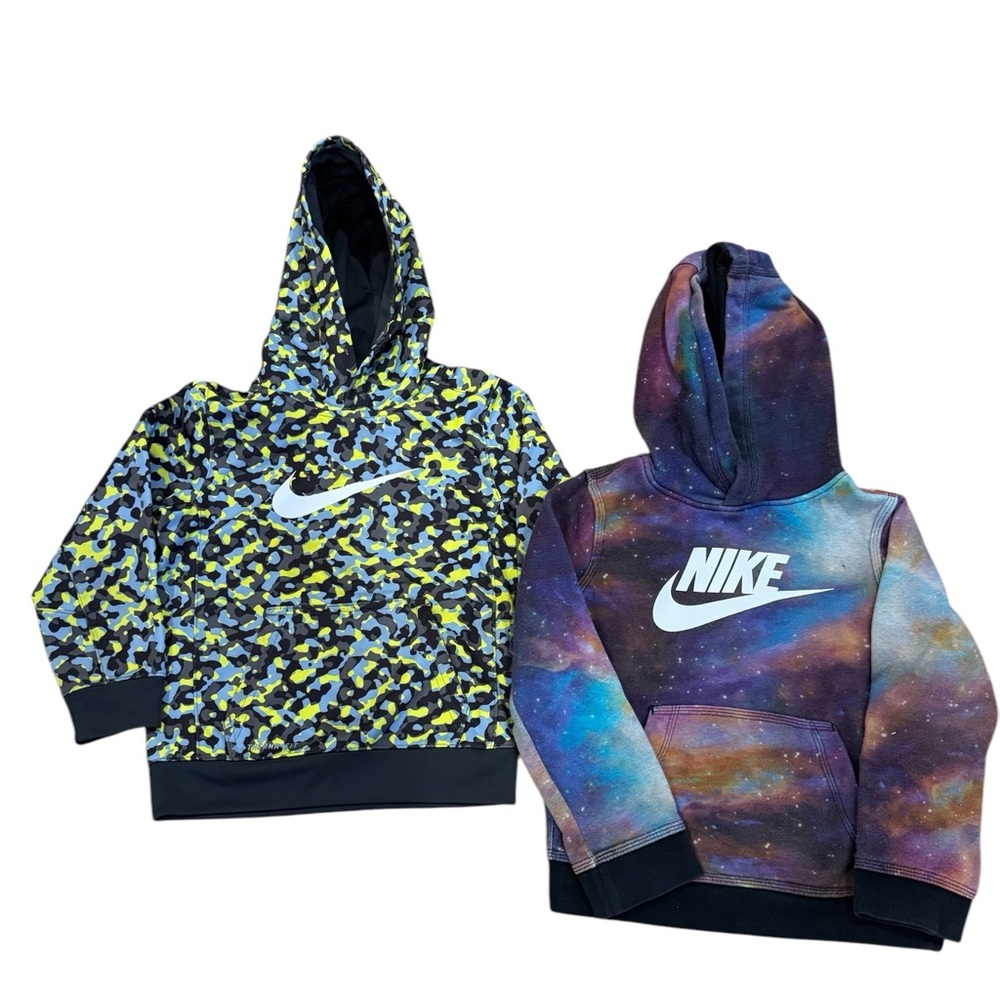 Nike Kids' Multicolor Hoodies - Set of 2, XS & S